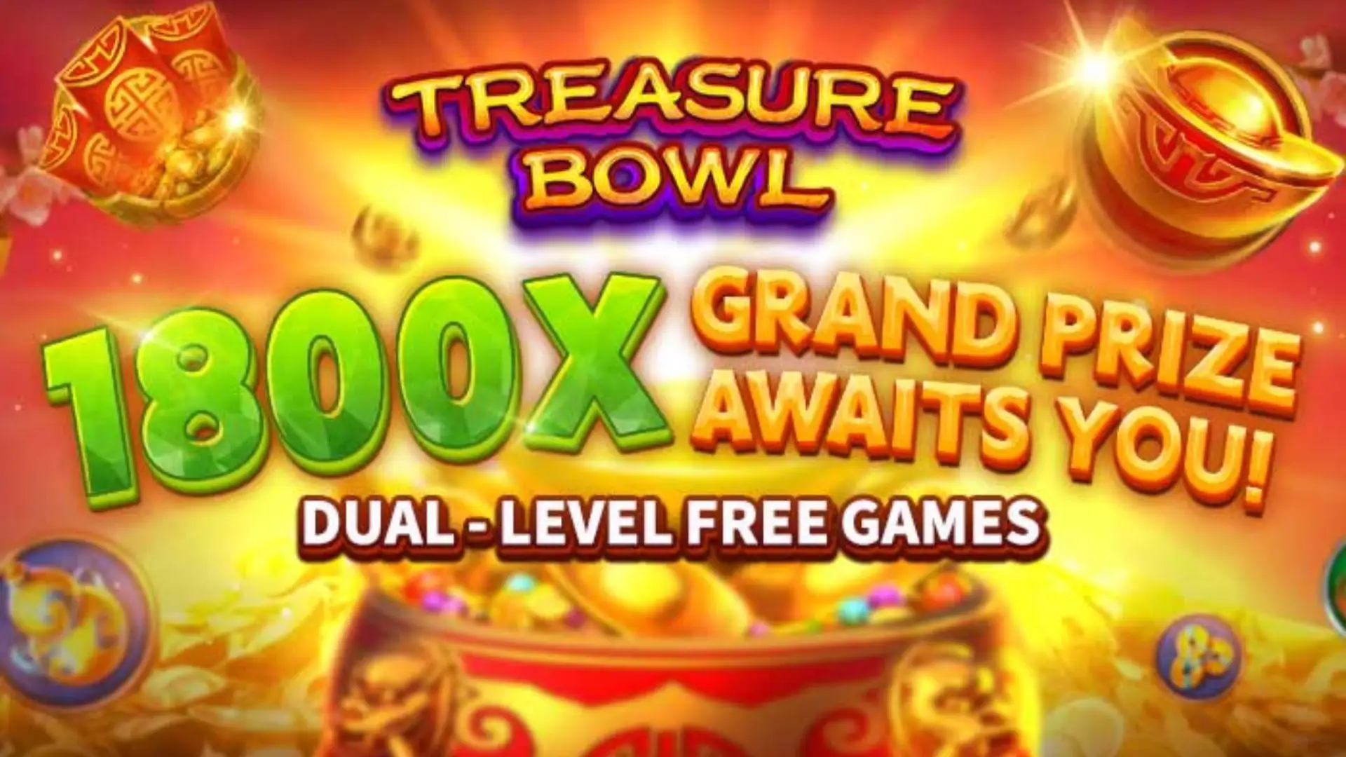 Multiplicadores Treasure Bowl 7788bet - 7777x Máximo com Tigela Dourada